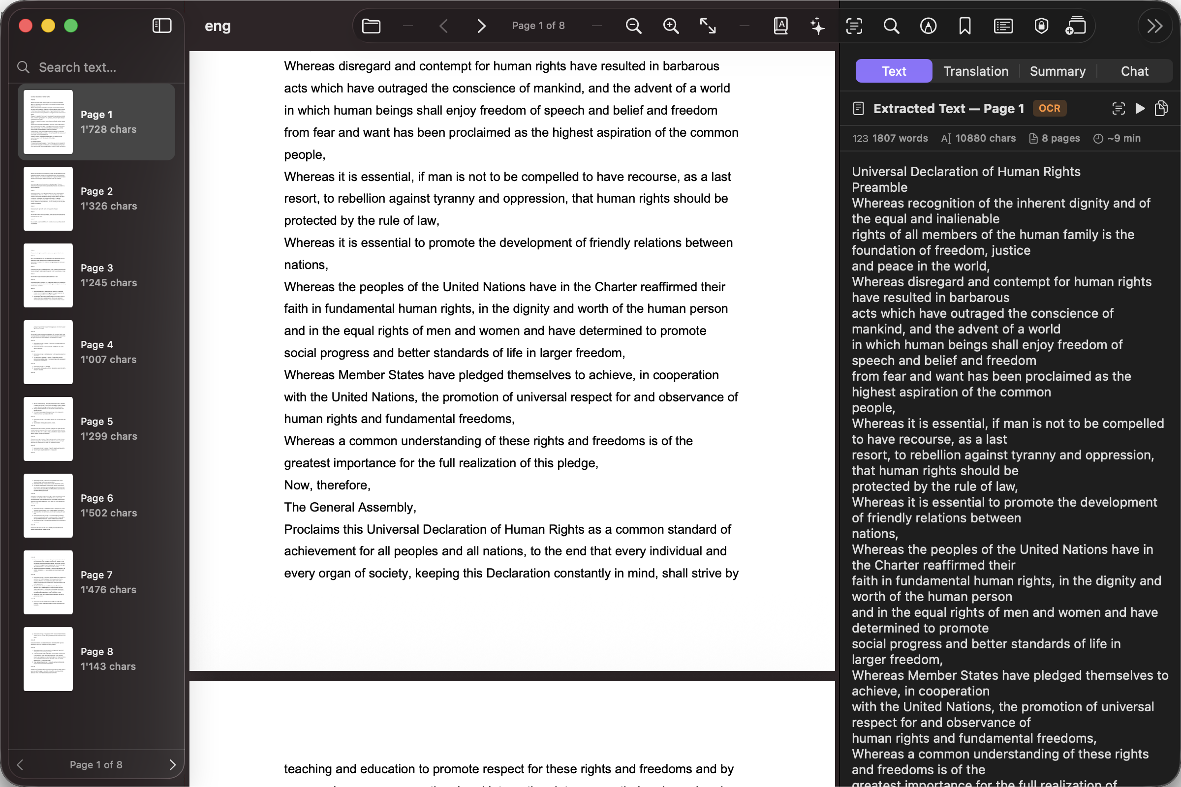 PDF AI Suite — PDF viewer with AI-powered text extraction